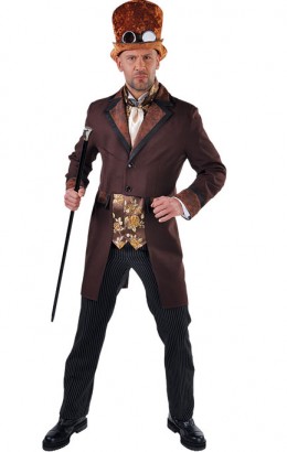 Dickens/Steampunk kostuum heren