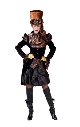 Steampunk jasje/ Welons jasje met kant