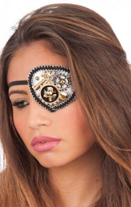 Steampunk ooglapje