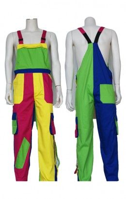 Bestex Tuinbroek 4-kleuren fu-ge-gr-kor-franje
