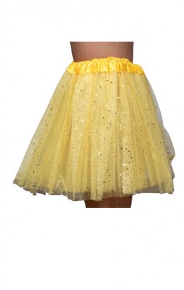 Tutu kind met glitters diverse kleuren