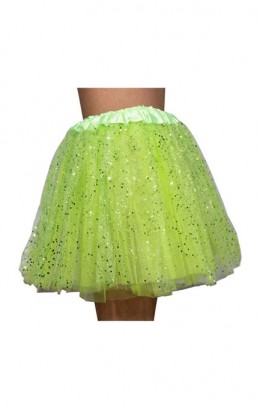 Tutu kind met glitters diverse kleuren