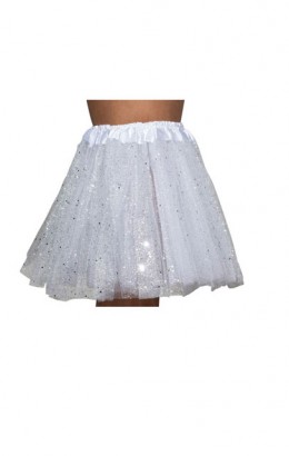 Tutu kind met glitters diverse kleuren