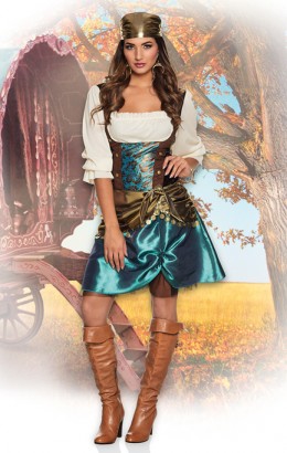 Zigeuner kostuum dame 83706