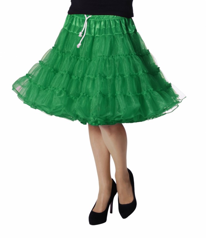 Petticoat luxe groen