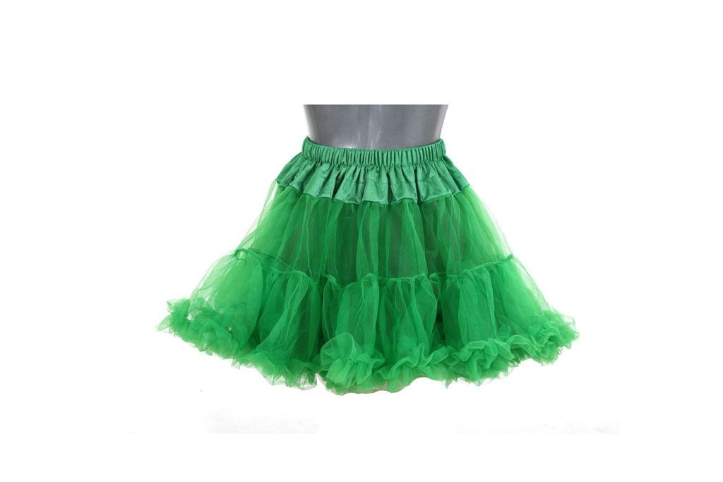 Petticoat kort groen