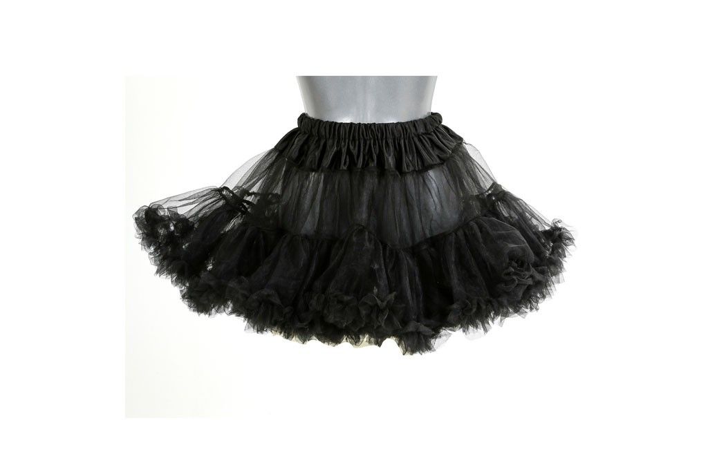 Petticoat kort zwart