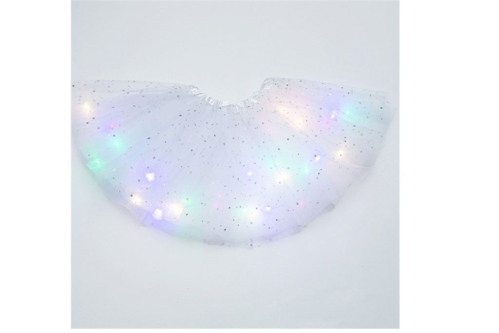 Tutu wit met lichtjes