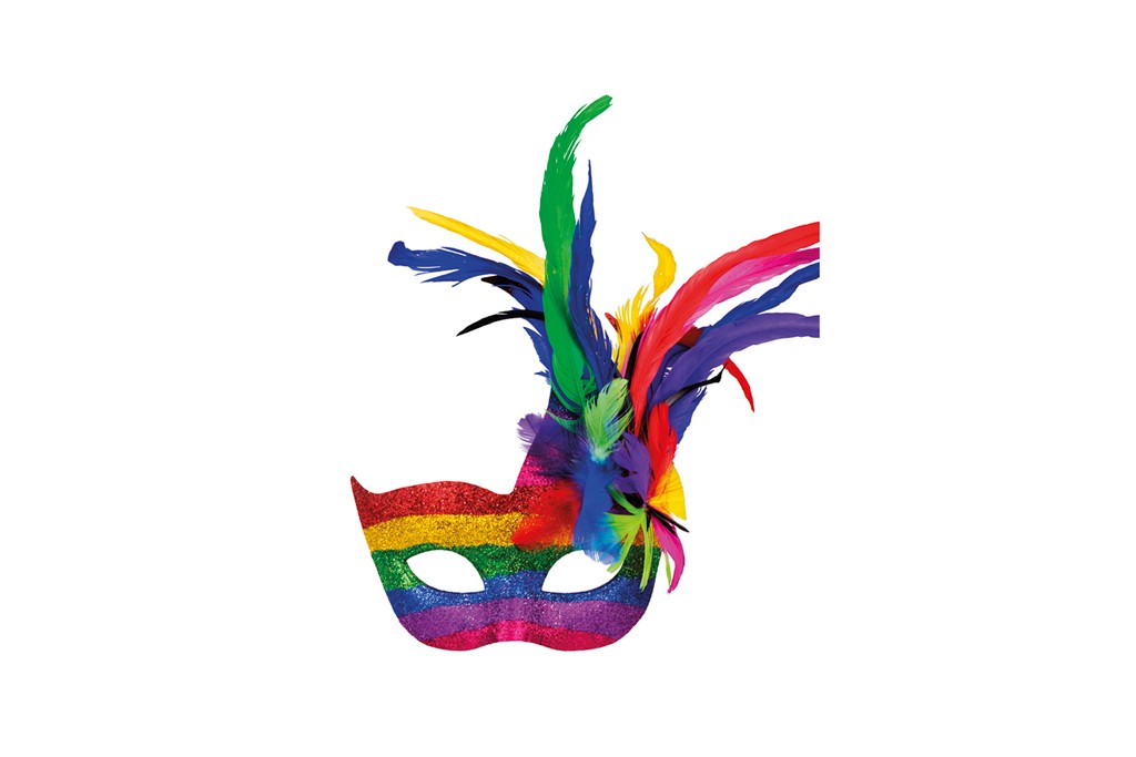 Masker regenboog
