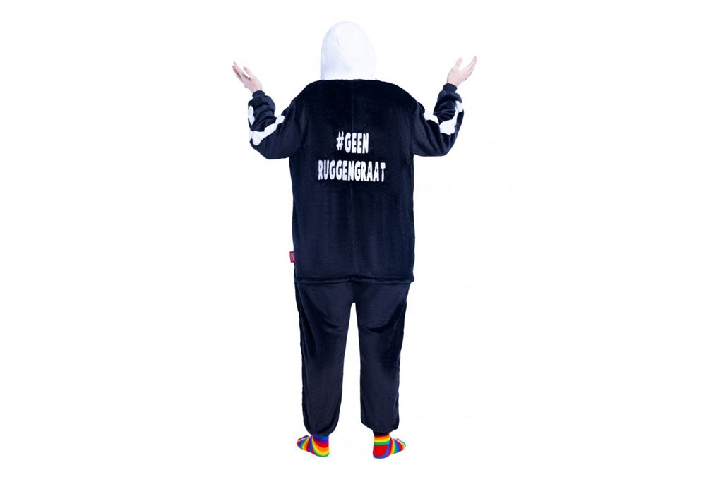 Onesie Skelet Geen Ruggegraat