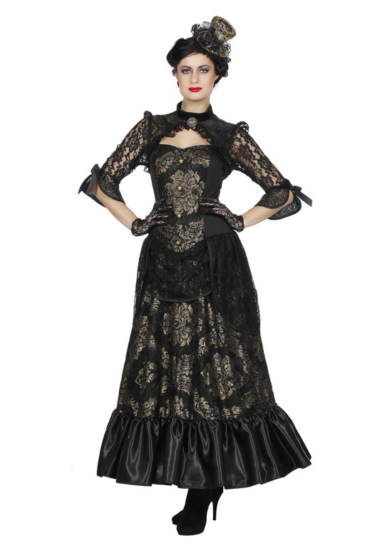 Dickens / Steampunk jurk luxe